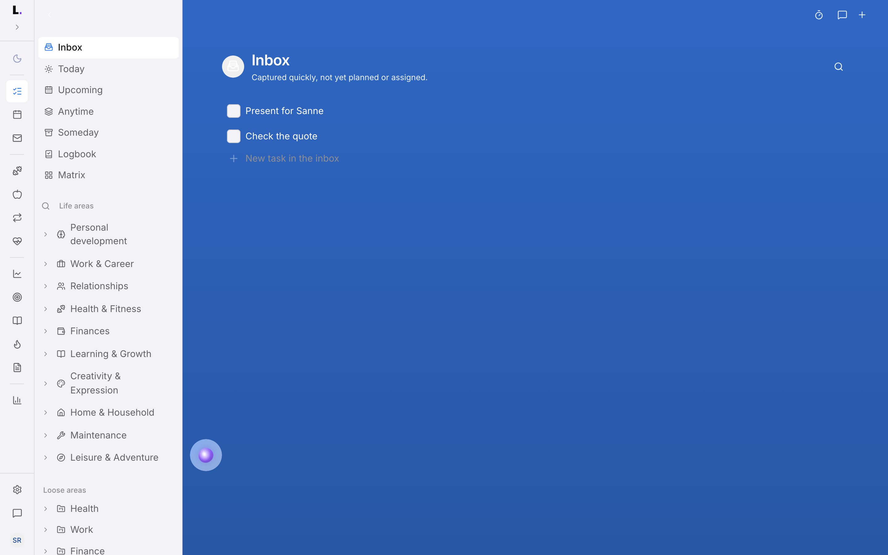 Tasks