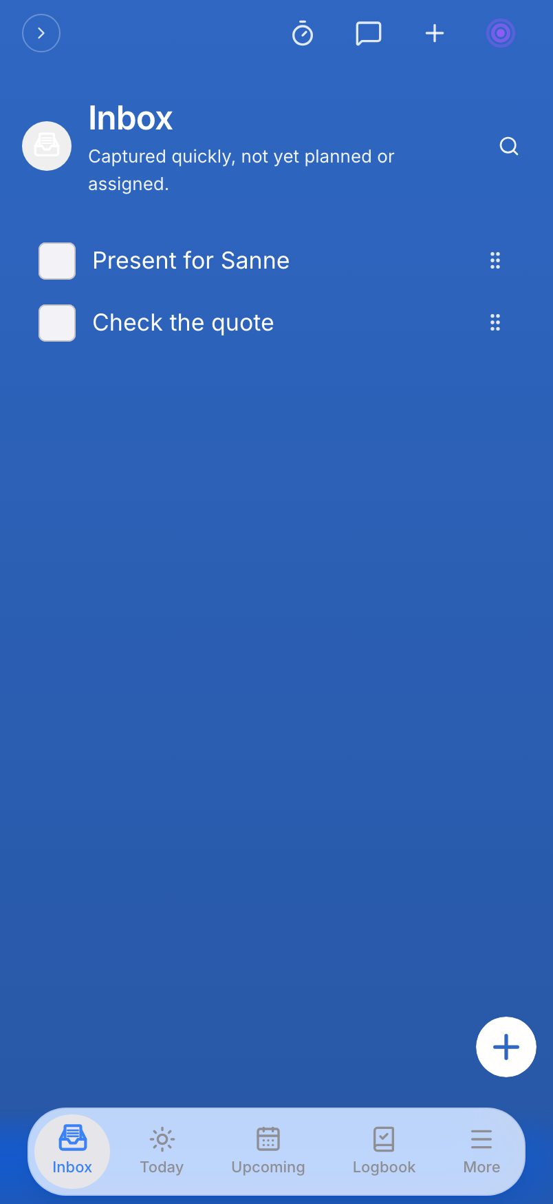 Tasks