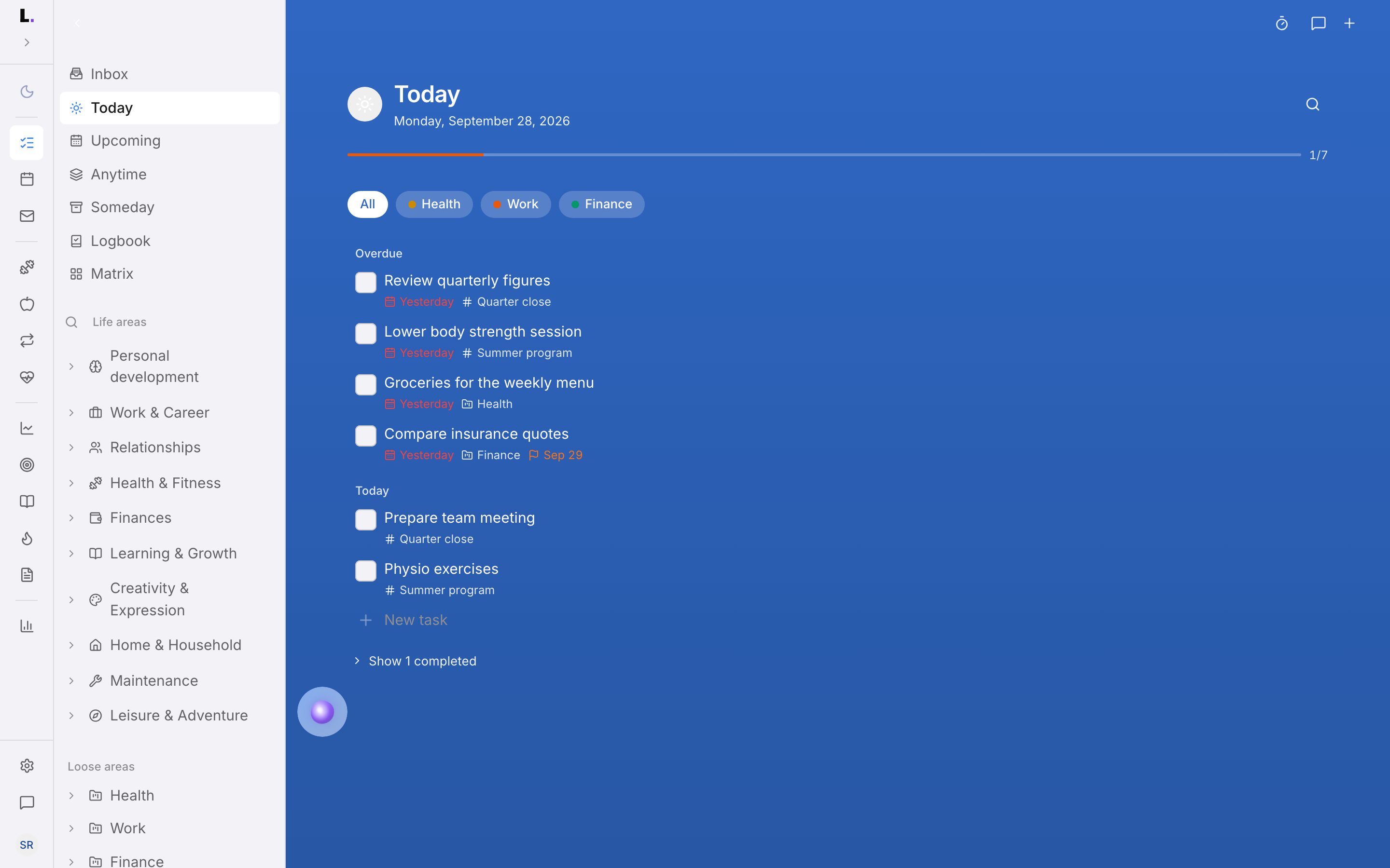 Tasks