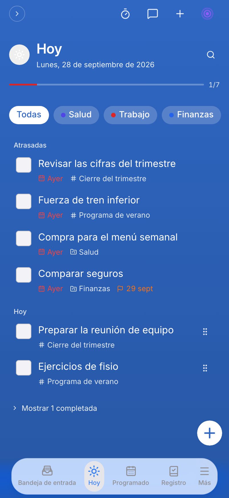 Tareas